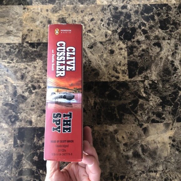 Clive Cussler and Justin Scott " The Spy " Isaac Bell Adventure AudioBook 10 CDs - Picture 6 of 10